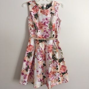 Liz Claiborne Floral Knee-Length Dress
